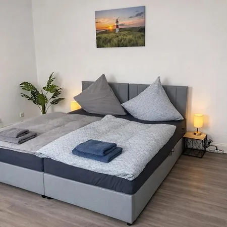 Hansestube Zentrale 3 Mit Terrasse 73m2 * Любек